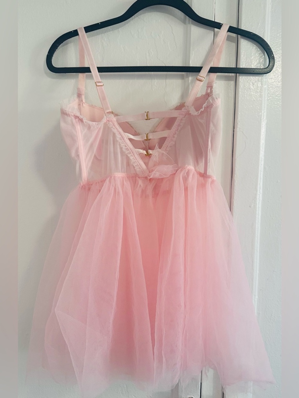 Victoria's Secret Pink Lace Chemise - Picture 2 of 5